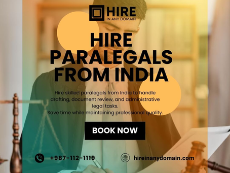 Why Businesses Hire Paralegals From India in 2026