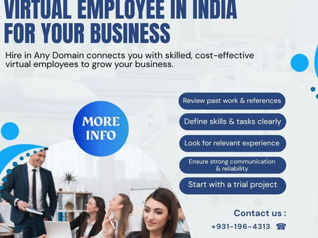 How to Hire the Right Virtual Employee in India for Your Business