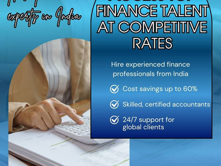 Why Companies Prefer to Hire Finance Experts in India for Seamless Accounting