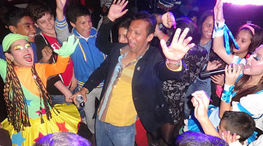 Minidisco Base con Payasos
