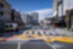 View of pedestrian crossing in Seapoint after being painted. December, 2023, Matthew Giffiths