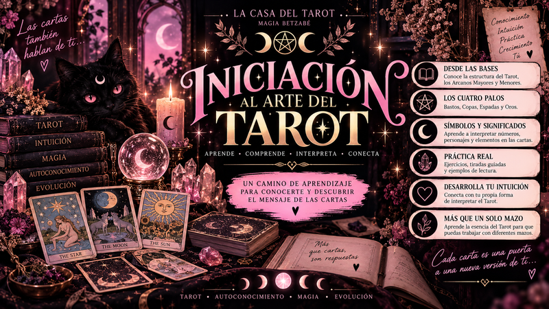 ✨ INICIACIÓN AL ARTE DEL TAROT ✨