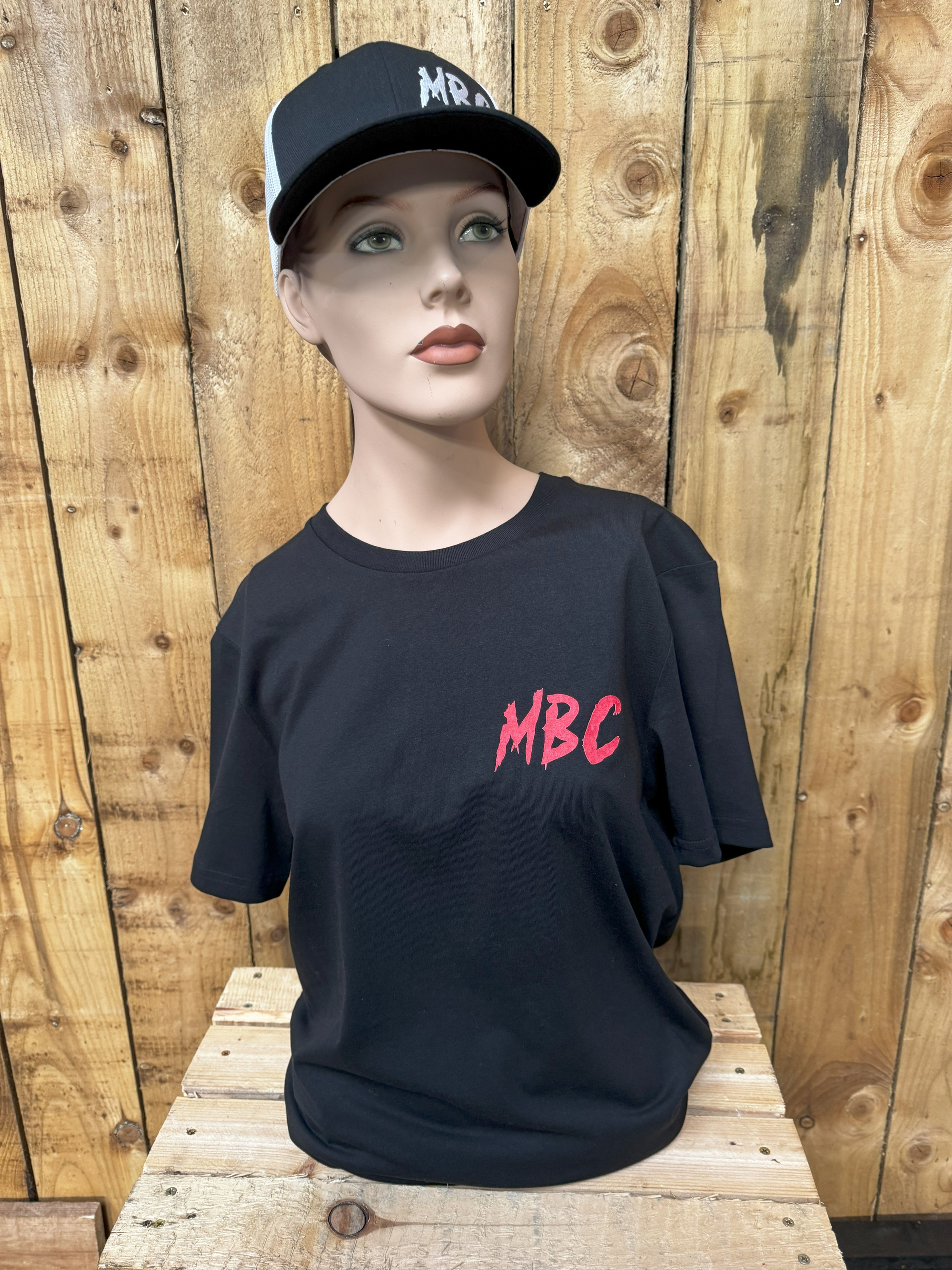 MBC Ladies Piston Tee - Black/Red