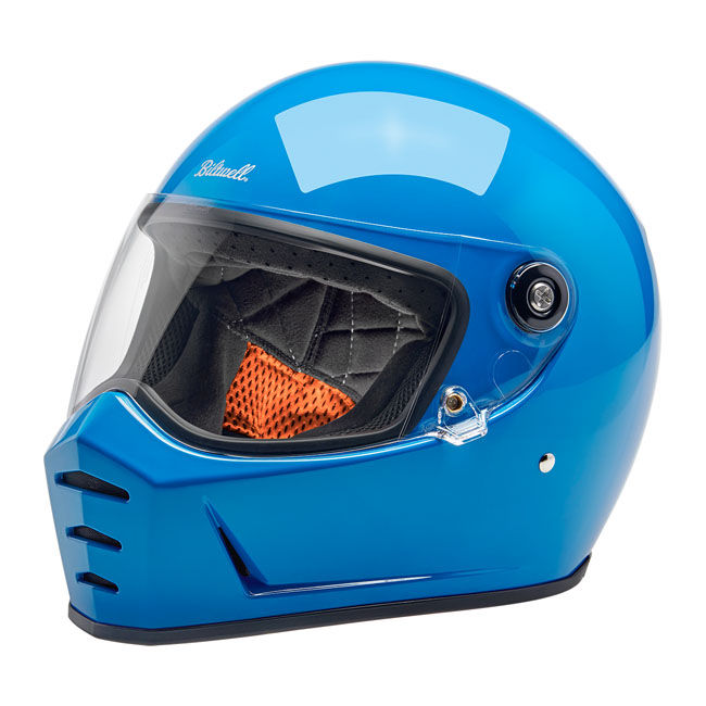 Thumbnail: Biltwell Lane Splitter Helmet - Tahoe Blue