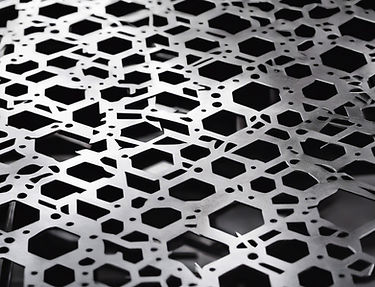 laser cutted metal sheets industrial