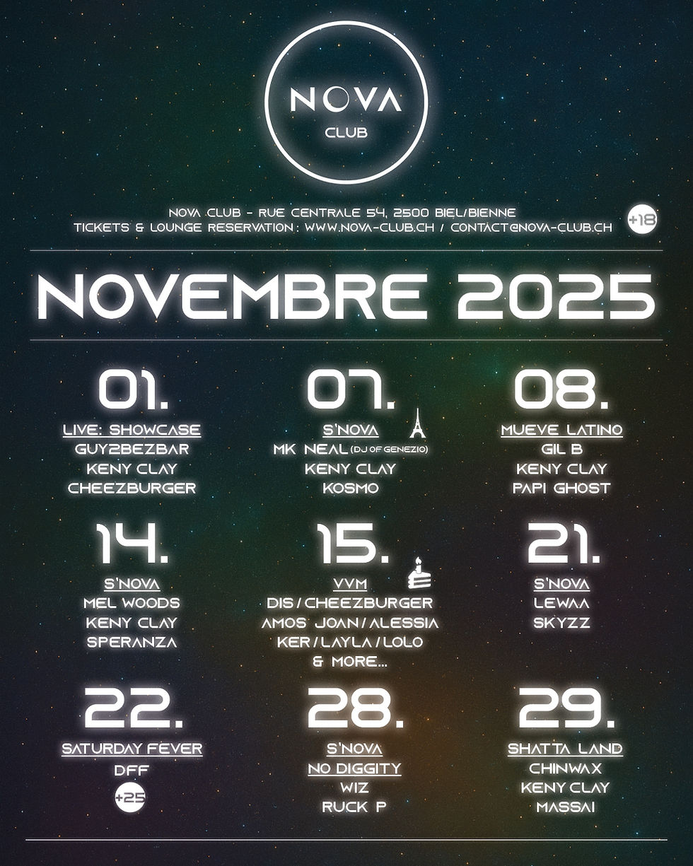 Programme Novembre 2025