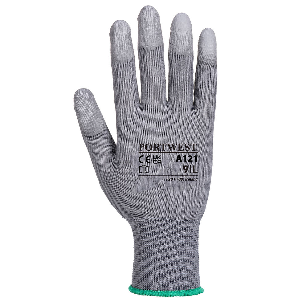 Miniaturbild: Portwest A121 - PU-Fingerkuppen Handschuh