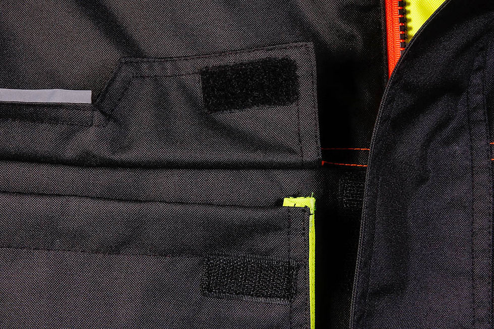 Miniaturbild: 490120 • LeiKaTex® • BLACK LINE • STEPPWESTE • gefüttert