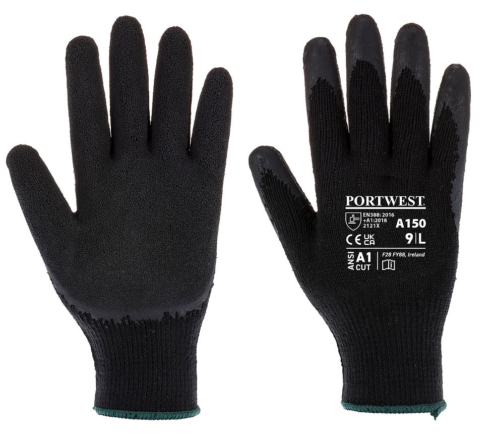 Miniaturbild: Portwest A150 - Klassischer Grip Handschuh Latex