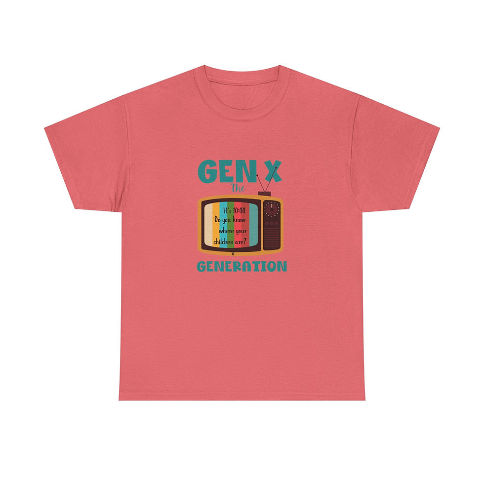 Thumbnail: Gen X Unisex Tee - 'It's 10:00 Do You Know Where Your Children Are' Shirt