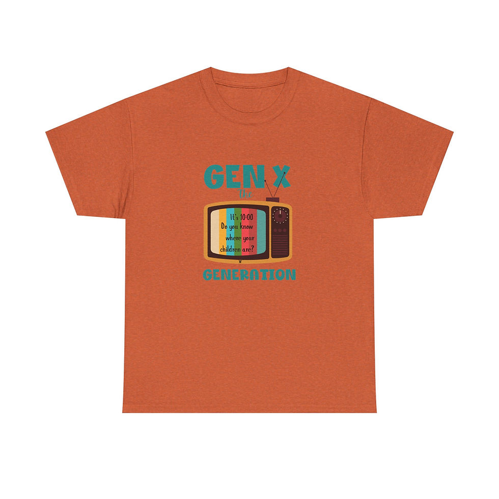 Thumbnail: Gen X Unisex Tee - 'It's 10:00 Do You Know Where Your Children Are' Shirt