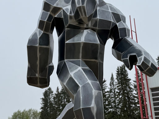 Building a Giant Steel Sasquatch: Custom Fabrication in Central Alberta
