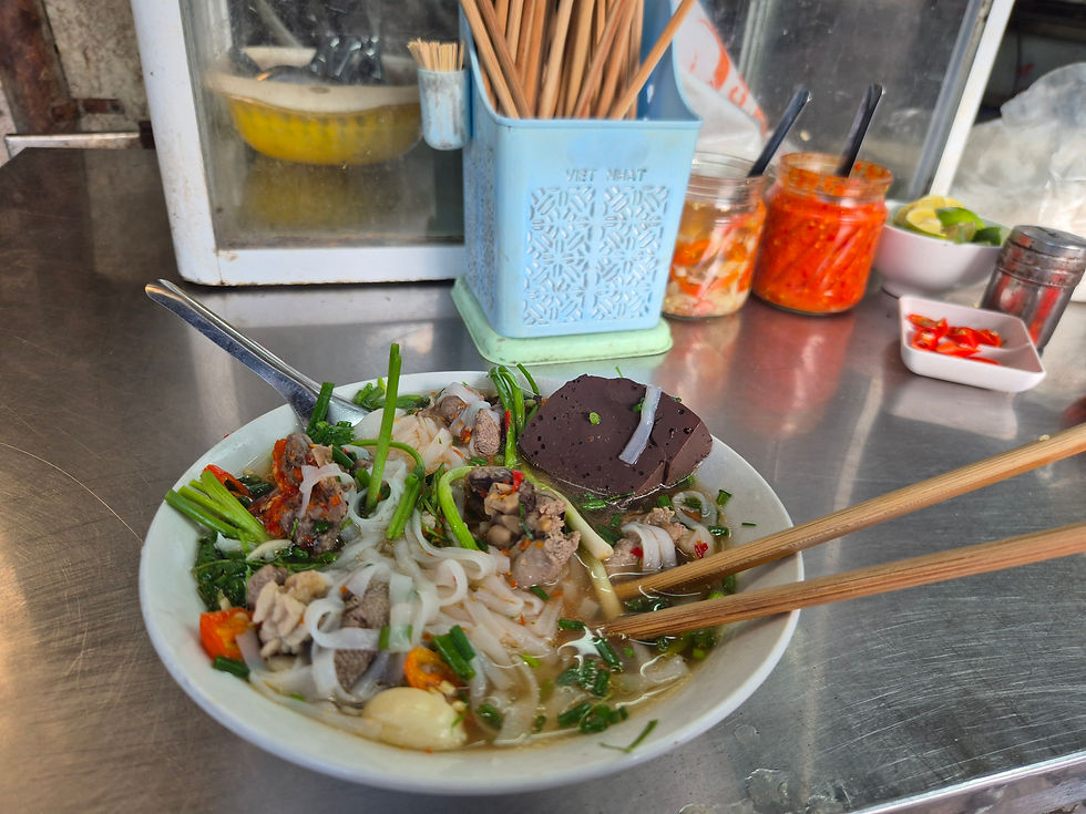 Food from hanoi vendor
