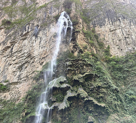 WAterfall at Sumidero canyon