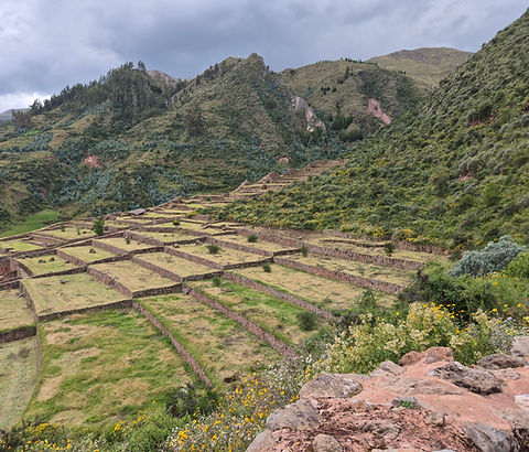 Sector Pukara in Tipon Peru