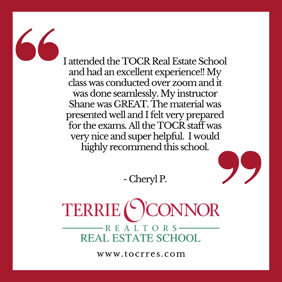 Real Estate School Review!