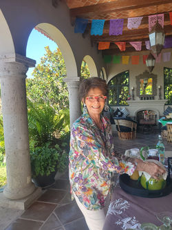 Gayle Mc Graw is the hostess