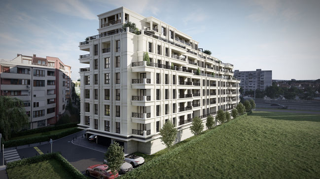 Visualisierung Wohnanlage 3d Rendering Immobilien