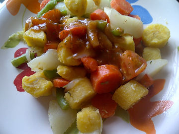 St. Lucian recipes food in St. Lucia veggie stir fry caribbean recipes