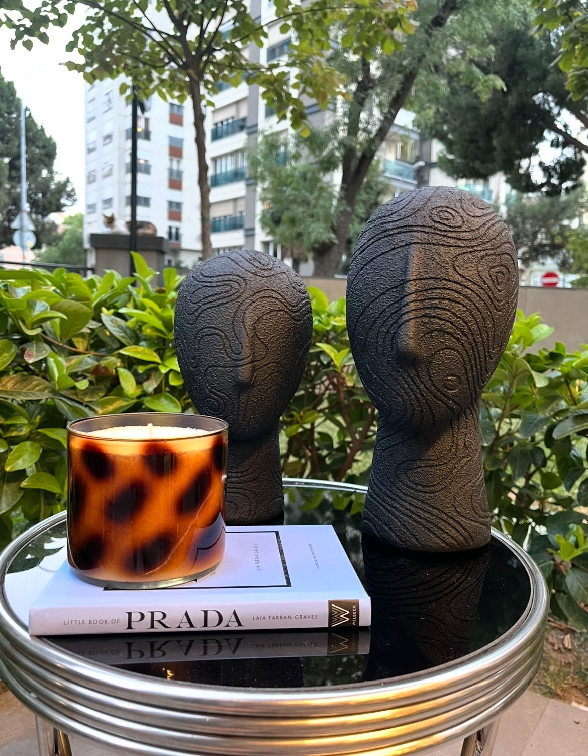 Özel Koleksiyon Siyah İkili Set Soyut Obje 