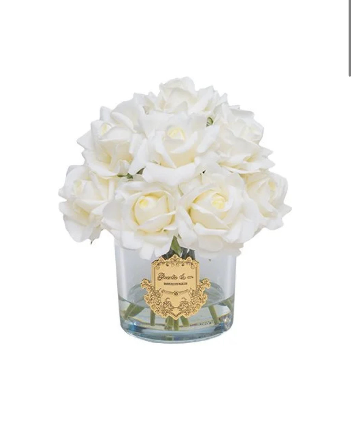 15 güllü beyaz aranjman oda kokusu 