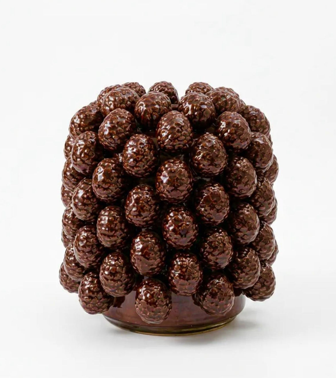 İthal Kozalak Vazo 26 cm 