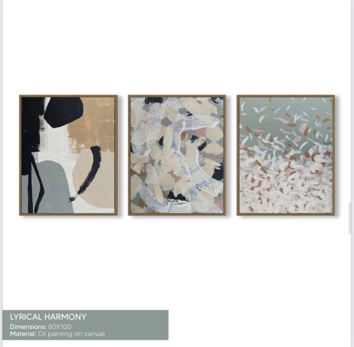 Lyrical Harmony Akrilik Tablo