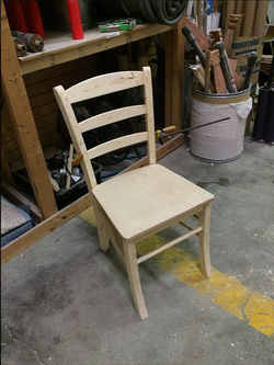 Chair gluing