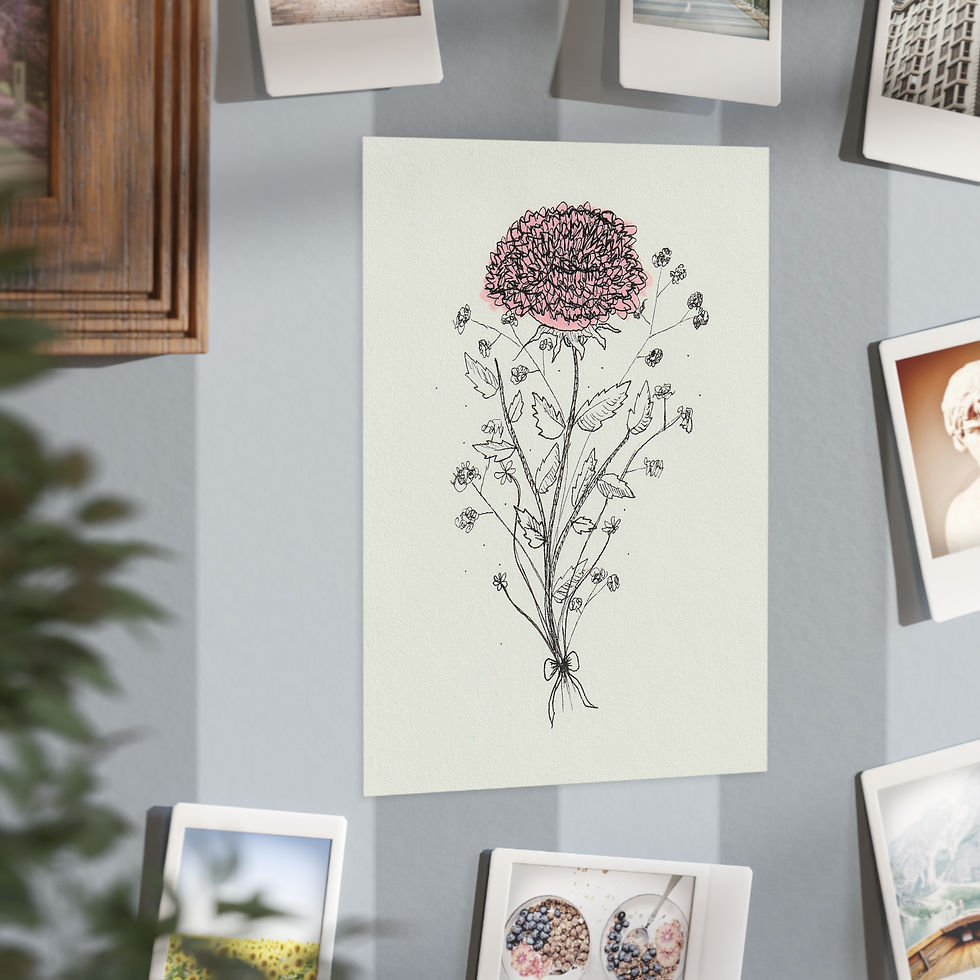 Thumbnail: Pink Carnation 5x7