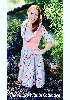 100% Organic 'Eleanor' coatdress