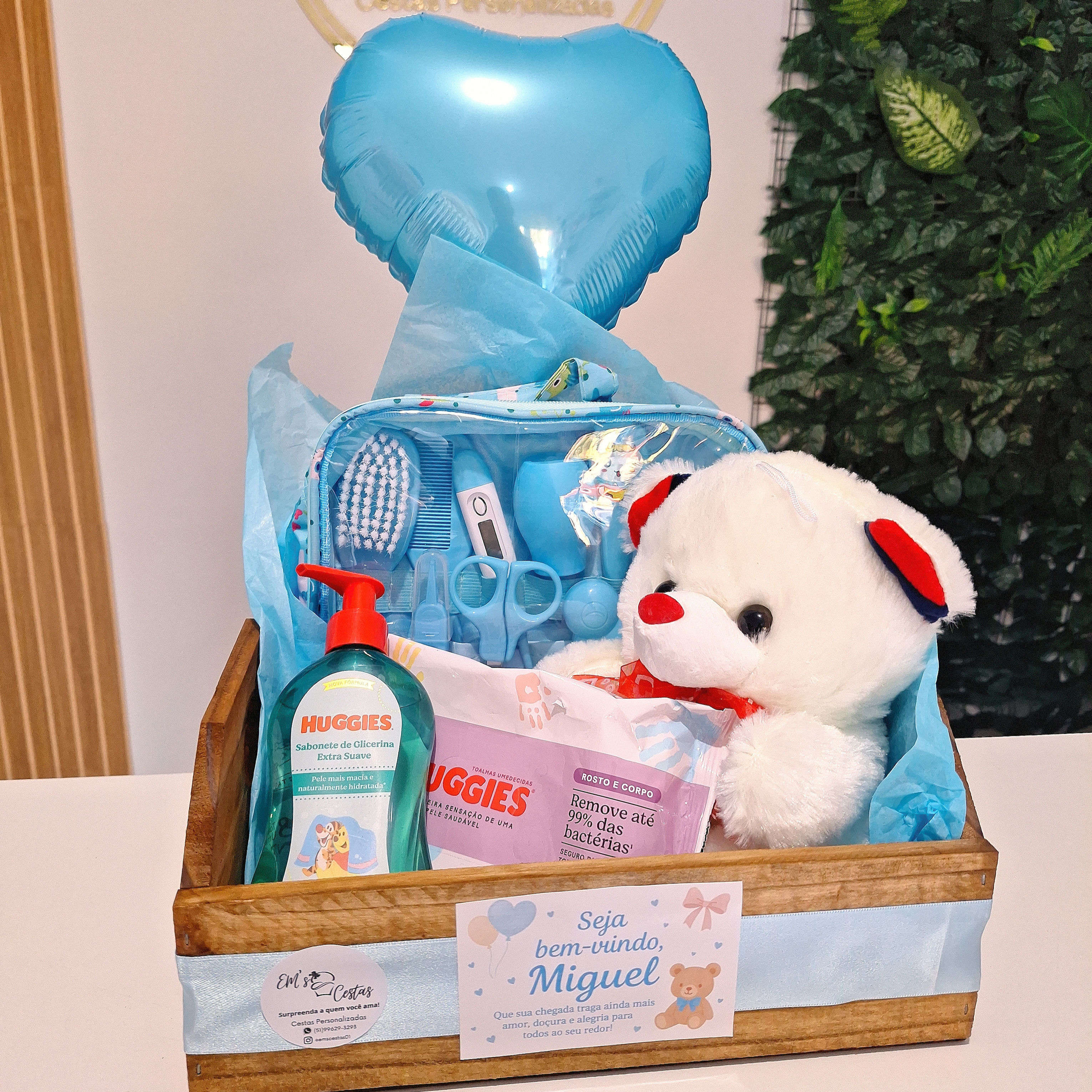 Cesta  Maternidade Flor de Amor