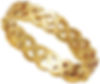 9ct Welsh Gold Gents Celtic Kiss Ring