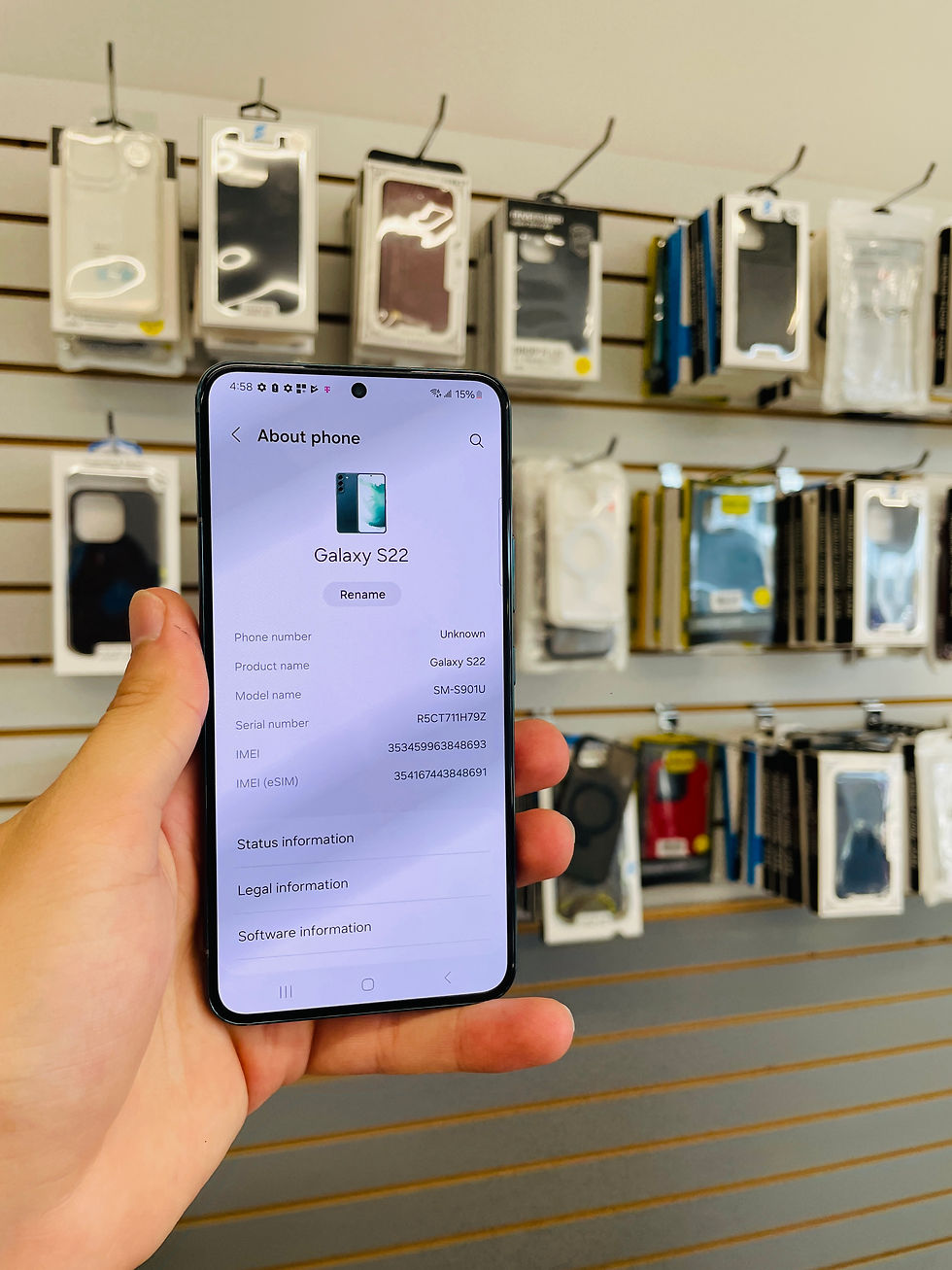 Thumbnail: Samung Galaxy S22 Unlocked 