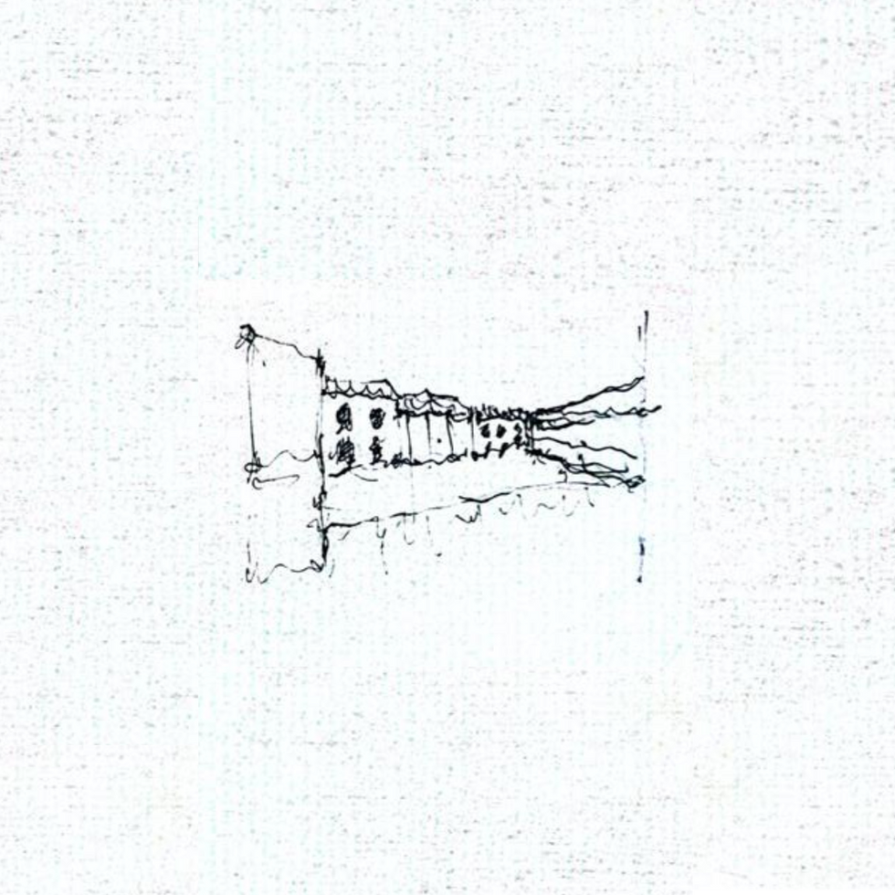 Boceto en perspectiva de la propuesta