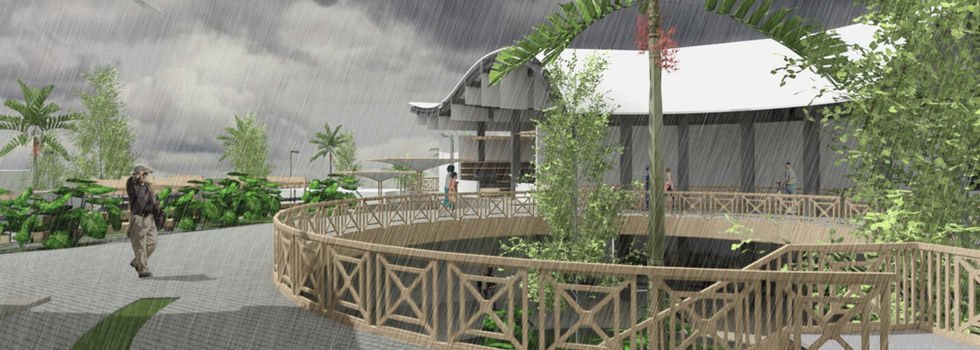 Vista del espacio público