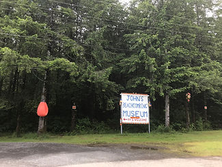 Entrance to John's Beachcombing Museum