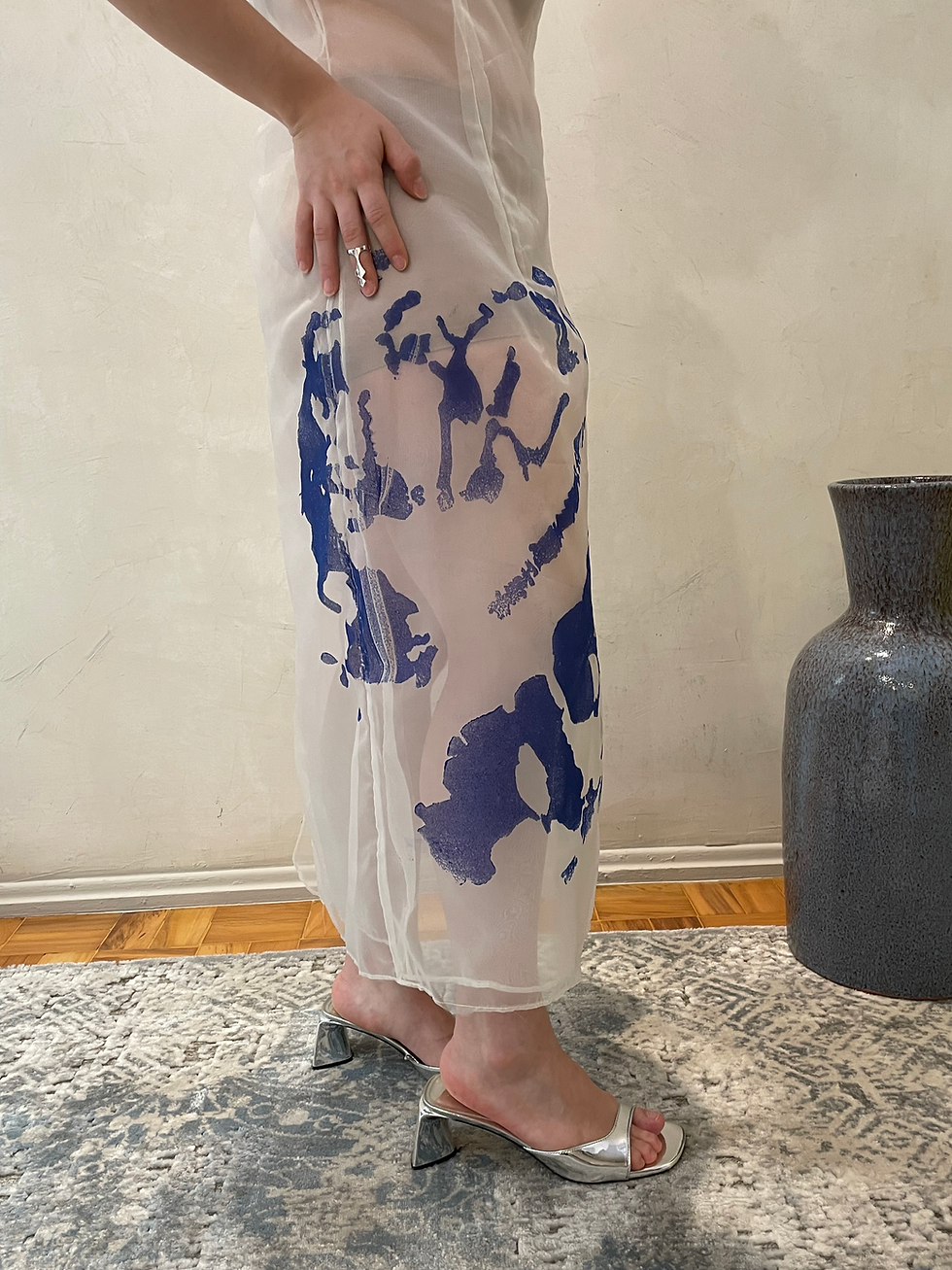 Miniatura: vestido antúrio