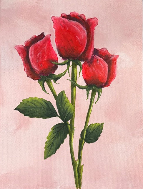 Textured Roses PDF Packet