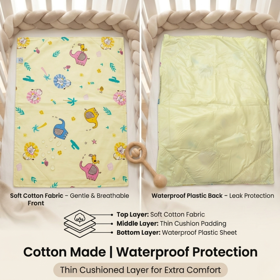 waterproof diaper changing sheet