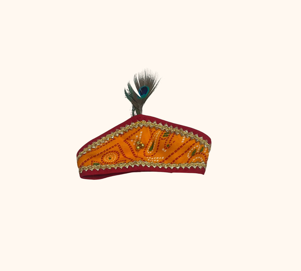 Traditional Kanha dress with pagdi