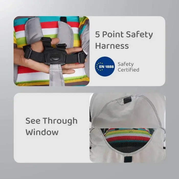 Adjustable canopy stroller