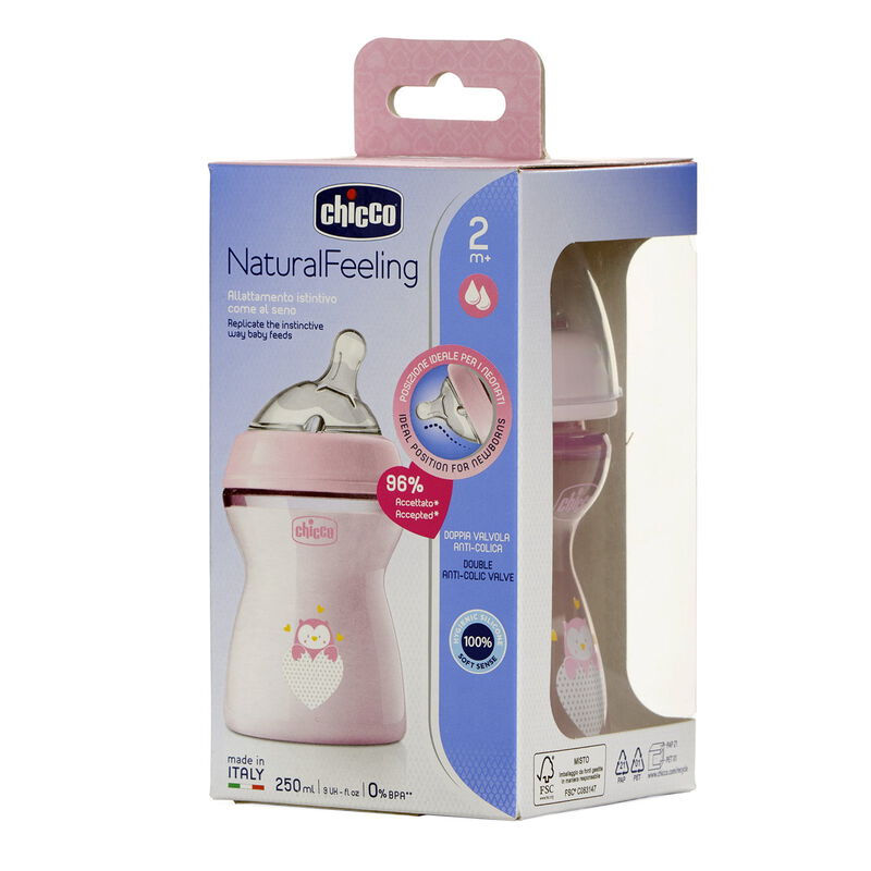 Chicco feeding bottle 250ml