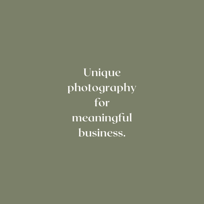 Sustainable photographer