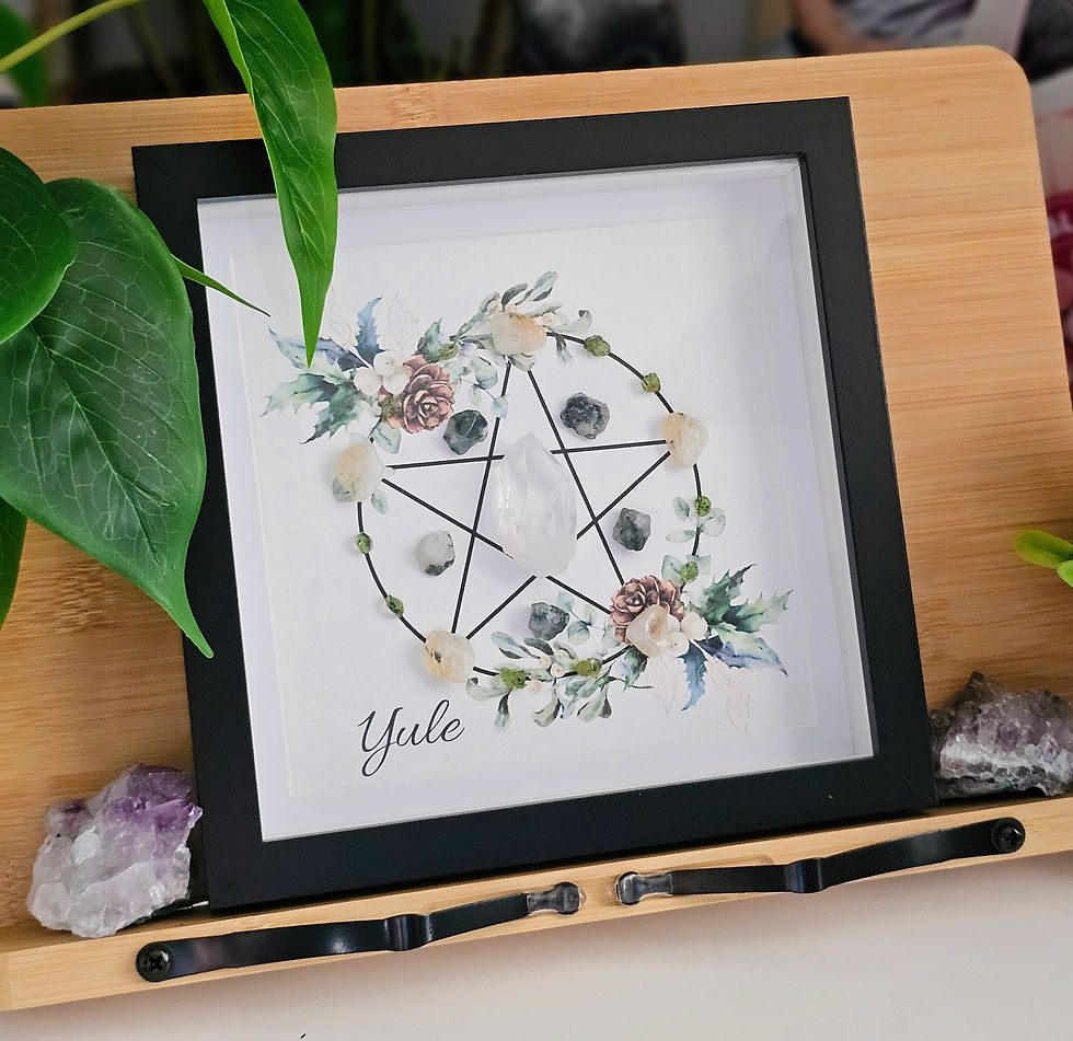 Winter Forest Yule Grid