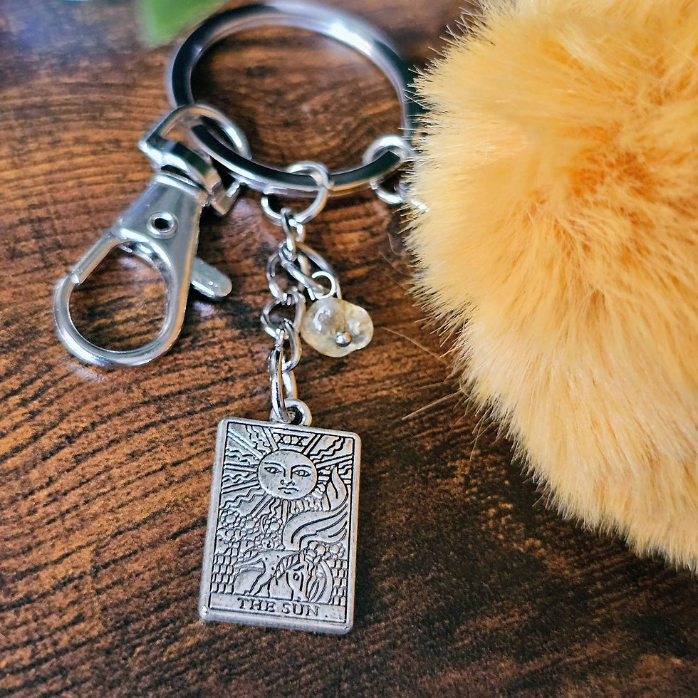 Thumbnail: The Sun Tarot Keyring