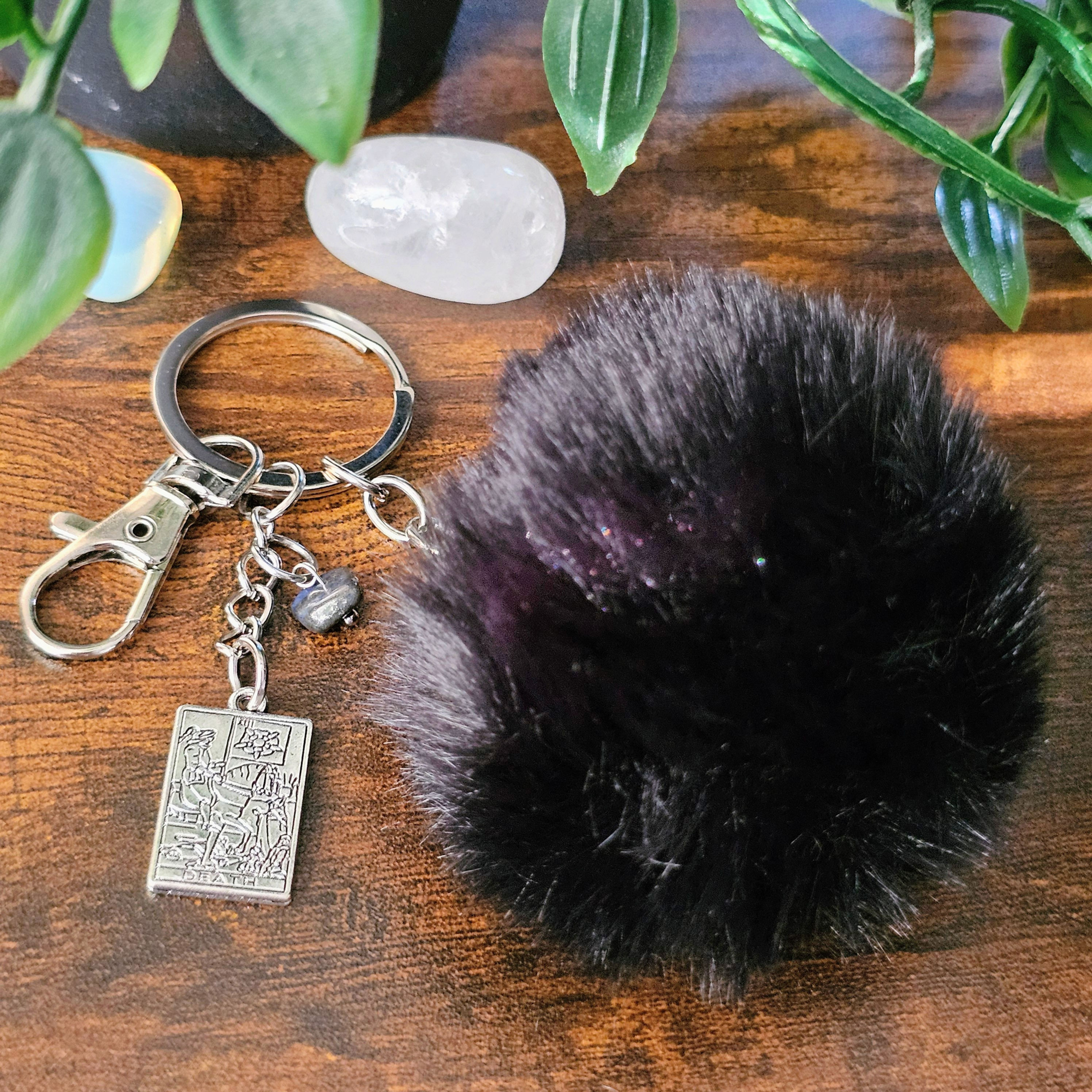 Death Tarot Keyring