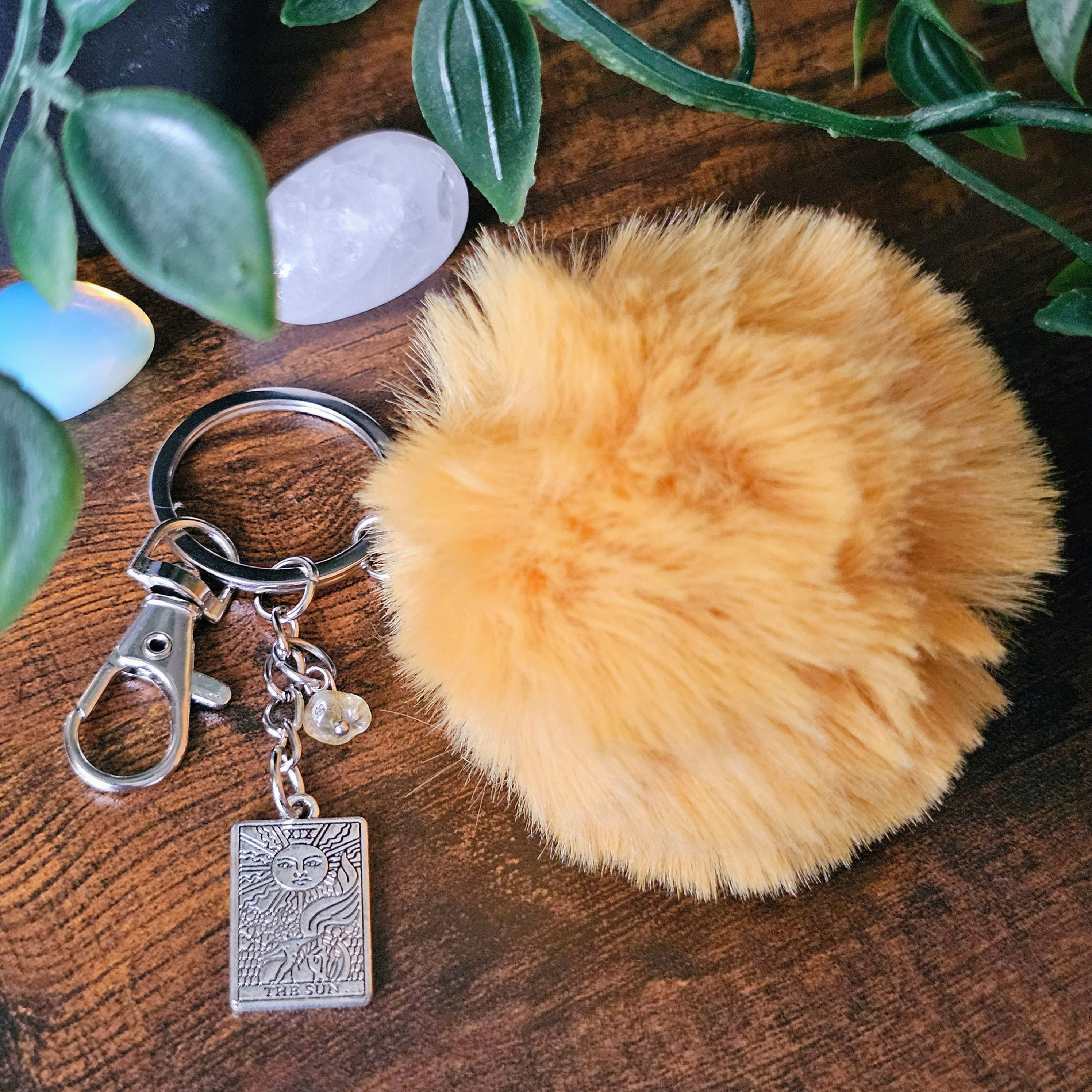 The Sun Tarot Keyring