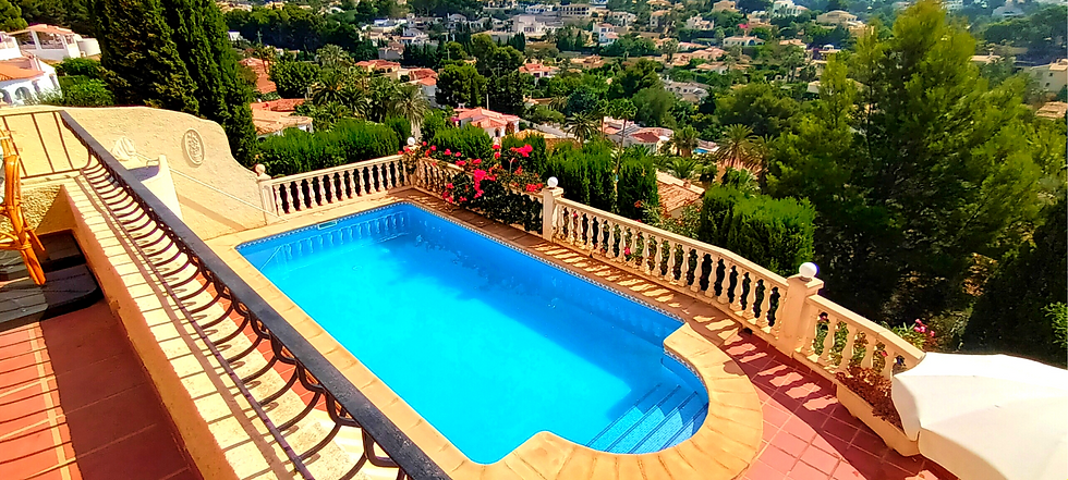 Pool View from 2nd Floor Balcony