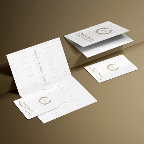 Hotel key card holder