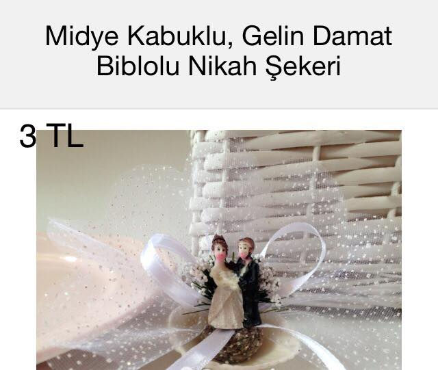NİKAH ŞEKERLERİ İTİNAYLA YAPILIR